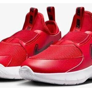 NIKE FLEX RUNNER 3 (GS) university Red / BlackKids Running Shoes NEW FN1294 600